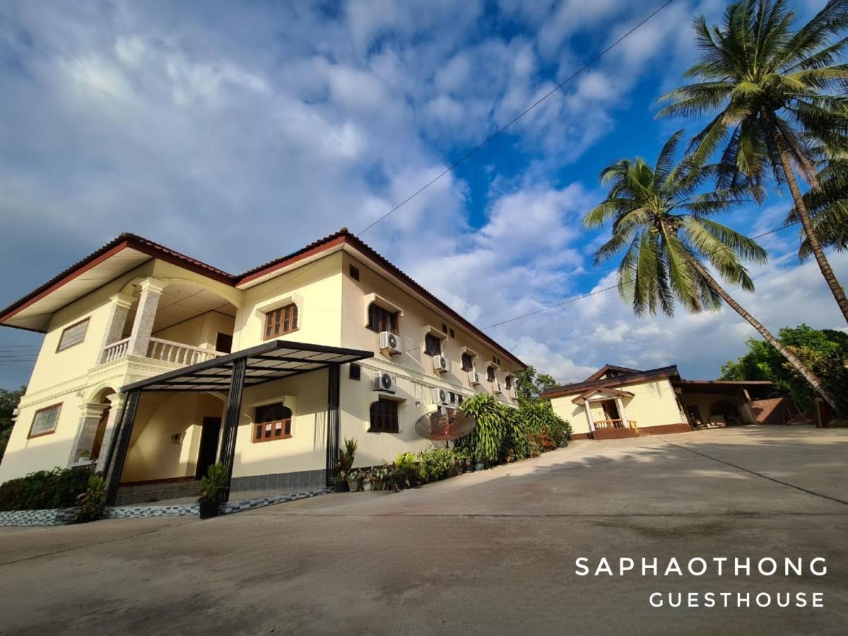 Saphaothong Guesthouse Vang Vieng Eksteriør bilde