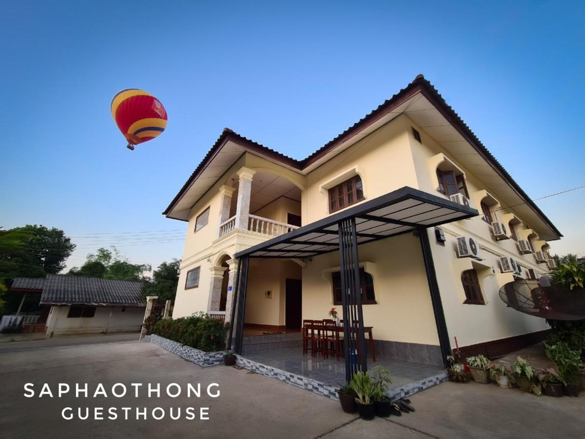 Saphaothong Guesthouse Vang Vieng Eksteriør bilde